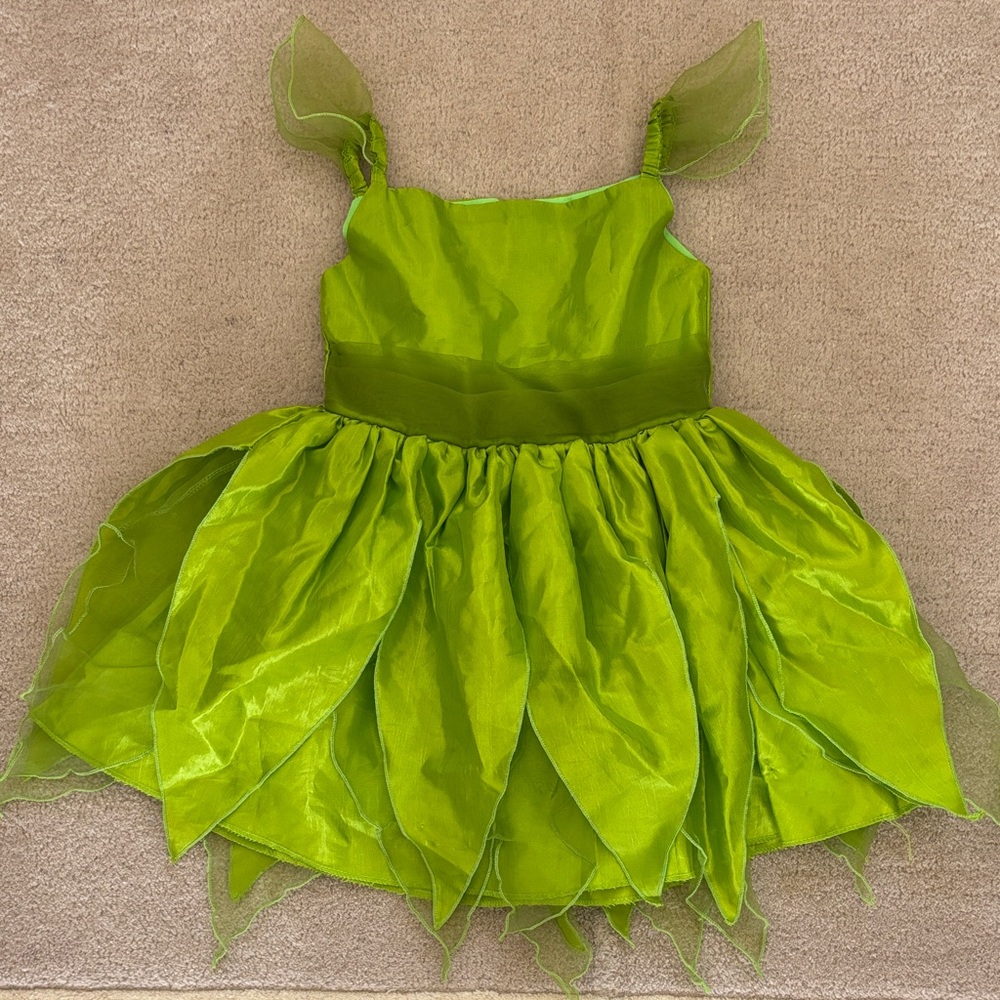 Green Fairy Kids Costume